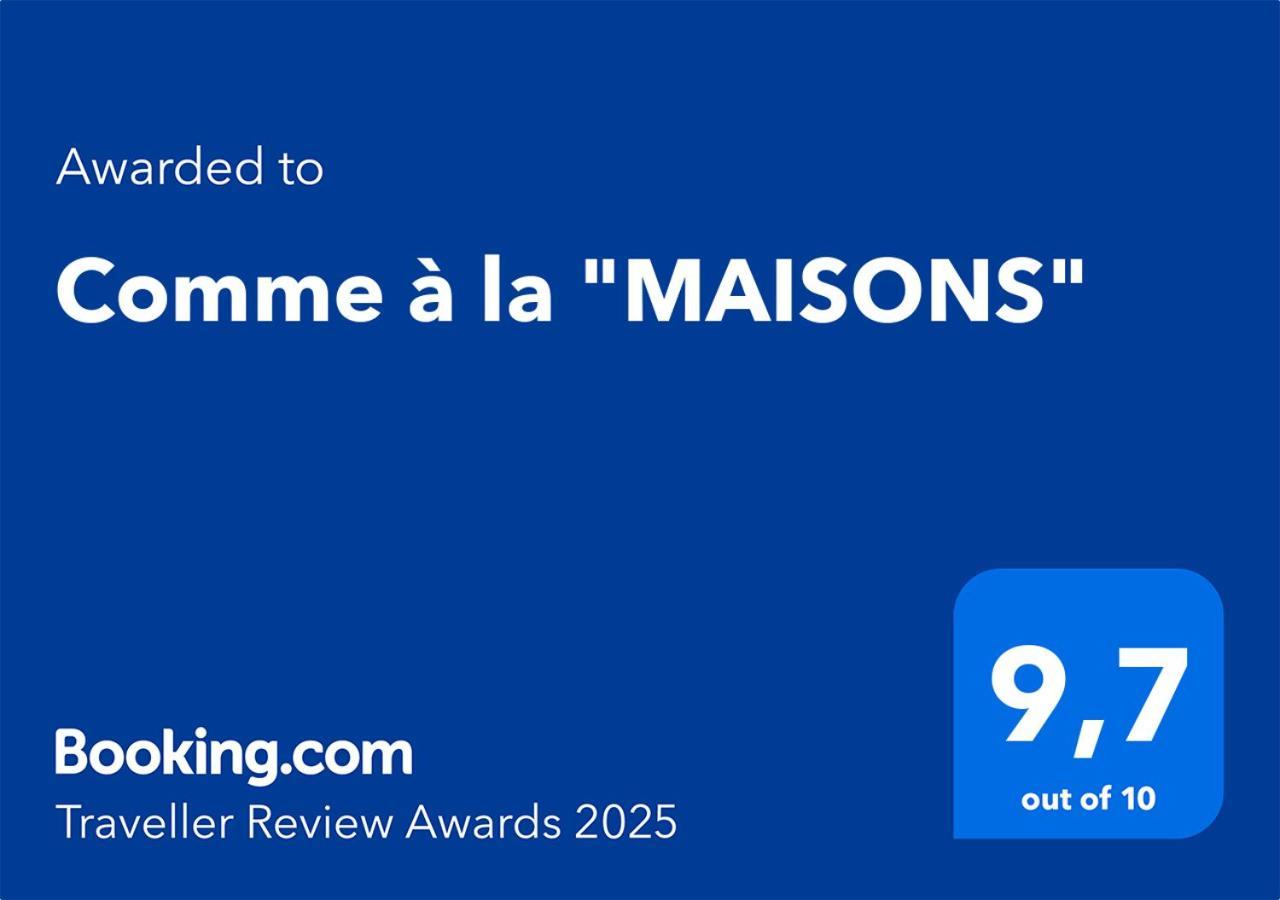 Comme A La "Maisons" Maisons  Buitenkant foto